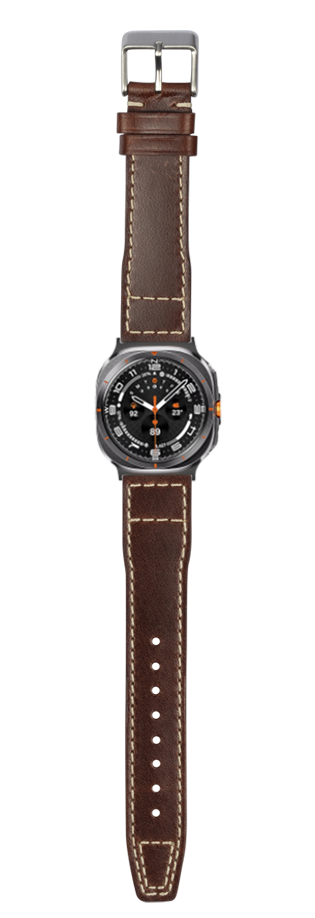 [Galaxy Watch 7 Ultra] Pilot Leather - Dark Brown