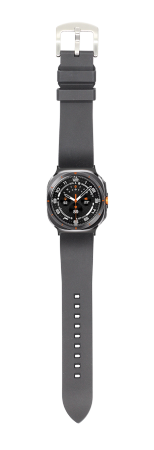 [Galaxy Watch 7 Ultra] Prairie FKM Rubber - Black