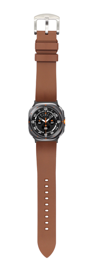 [Galaxy Watch 7 Ultra] Prairie FKM Rubber - Brown