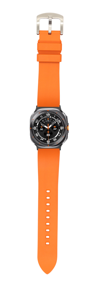 [Galaxy Watch 7 Ultra] Prairie FKM Rubber - Orange