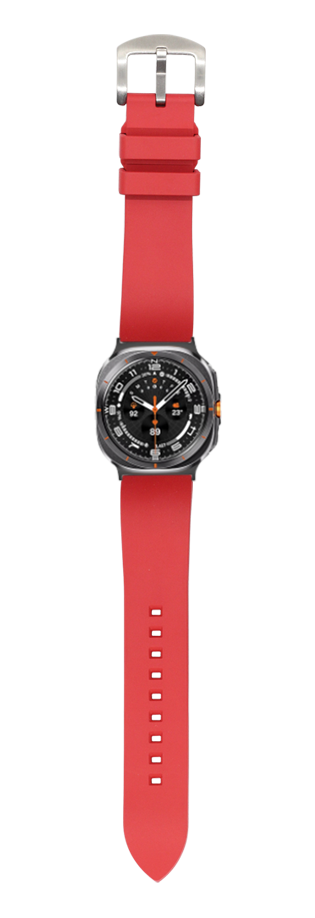 [Galaxy Watch 7 Ultra] Prairie FKM Rubber - Red