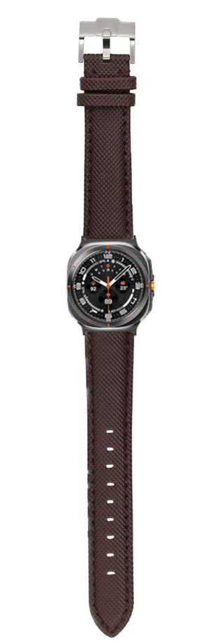 [Galaxy Watch 7 Ultra] Sailcloth - Coffee Brown