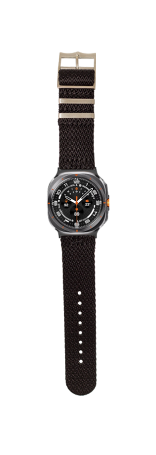 [Galaxy Watch 7 Ultra] Sharktooth Militex - Black