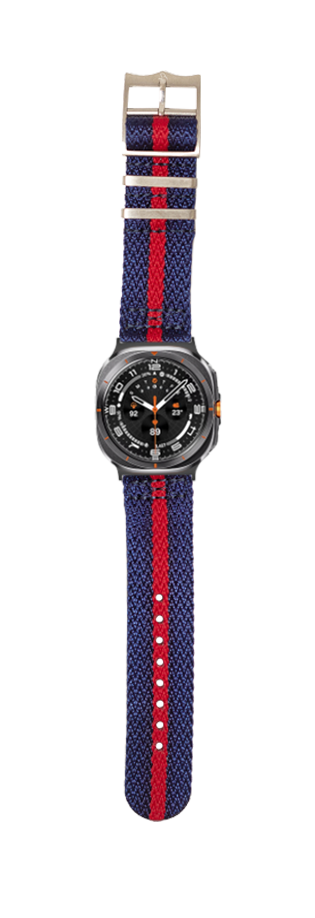 [Galaxy Watch 7 Ultra] Sharktooth Militex - Blue / Red