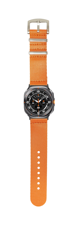 [Galaxy Watch 7 Ultra] Supreme Militex - Orange