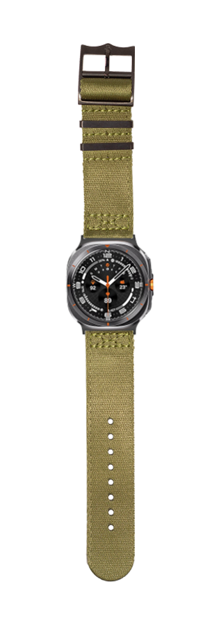 [Galaxy Watch 7 Ultra] Ultra Militex - Army Green [Black Hardware]