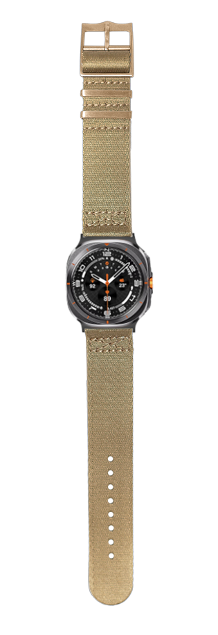 [Galaxy Watch 7 Ultra] Ultra Militex - Desert Sand [Rose Gold Hardware]