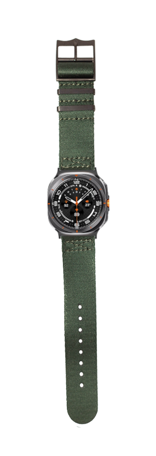 [Galaxy Watch 7 Ultra] Ultra Militex - Forest Green [Black Hardware]