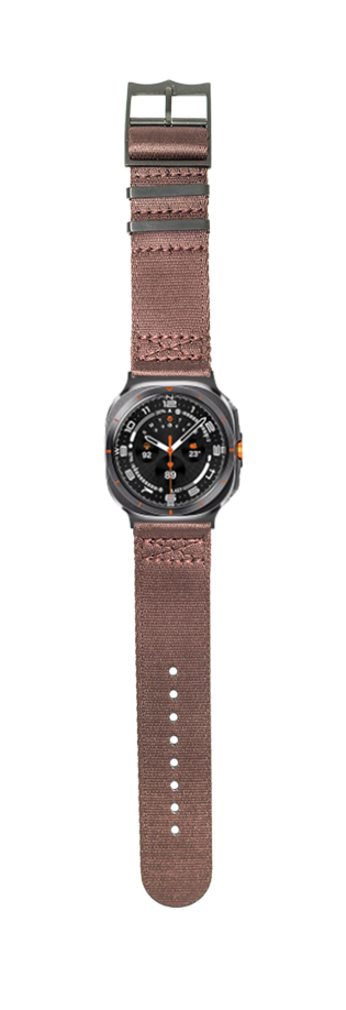 [Galaxy Watch 7 Ultra] Ultra Militex - Stealth Brown [Black Hardware]