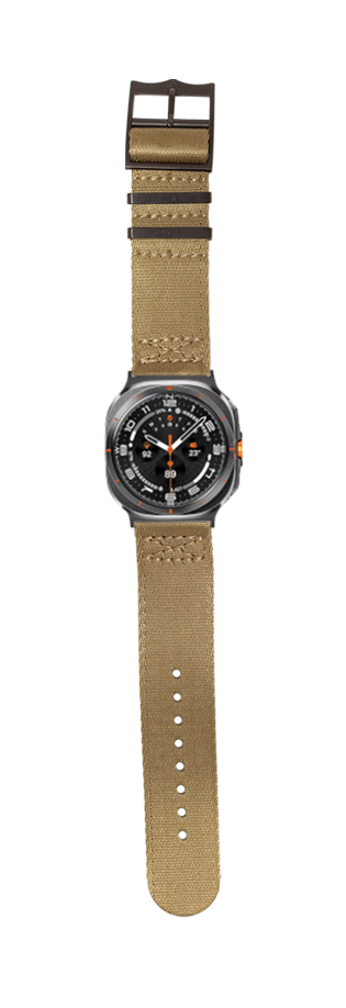 [Galaxy Watch 7 Ultra] Ultra Militex - Stealth Desert Sand [Black Hardware]