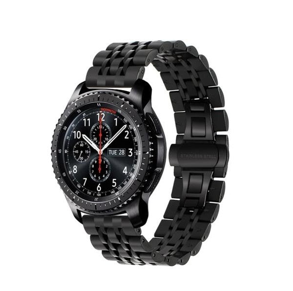 [Galaxy Watch 7 Ultra] Steel Bracelet (Black) - Deployant Clasp 2