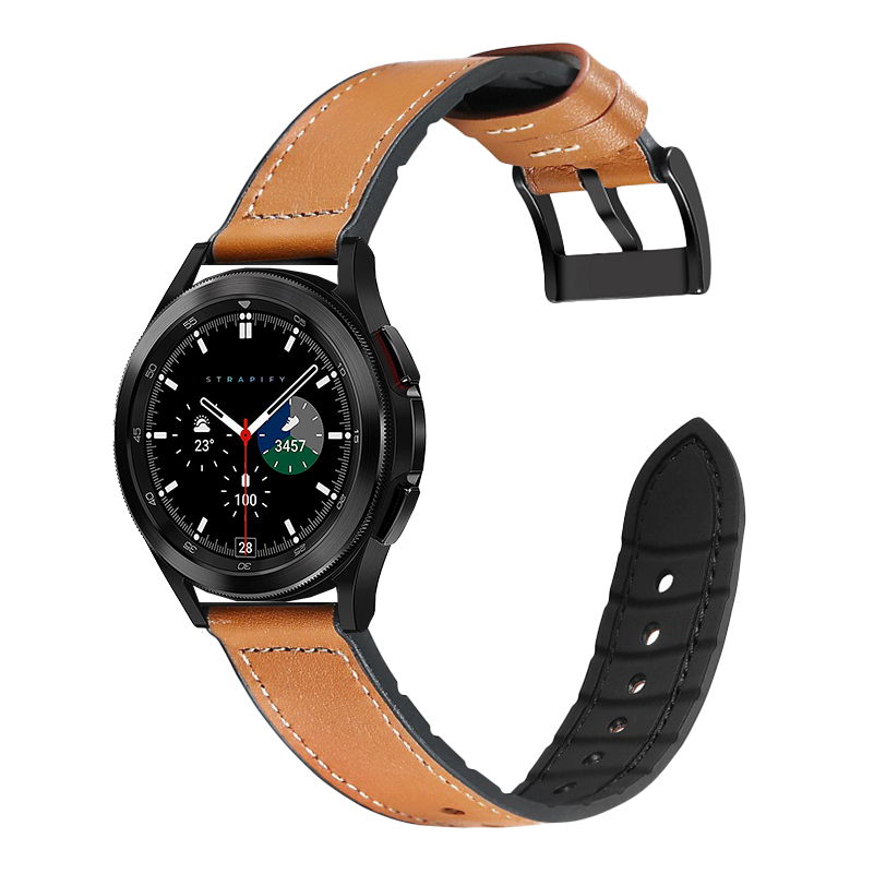 [Galaxy Watch 7 Ultra] Leather Hybrid - Brown