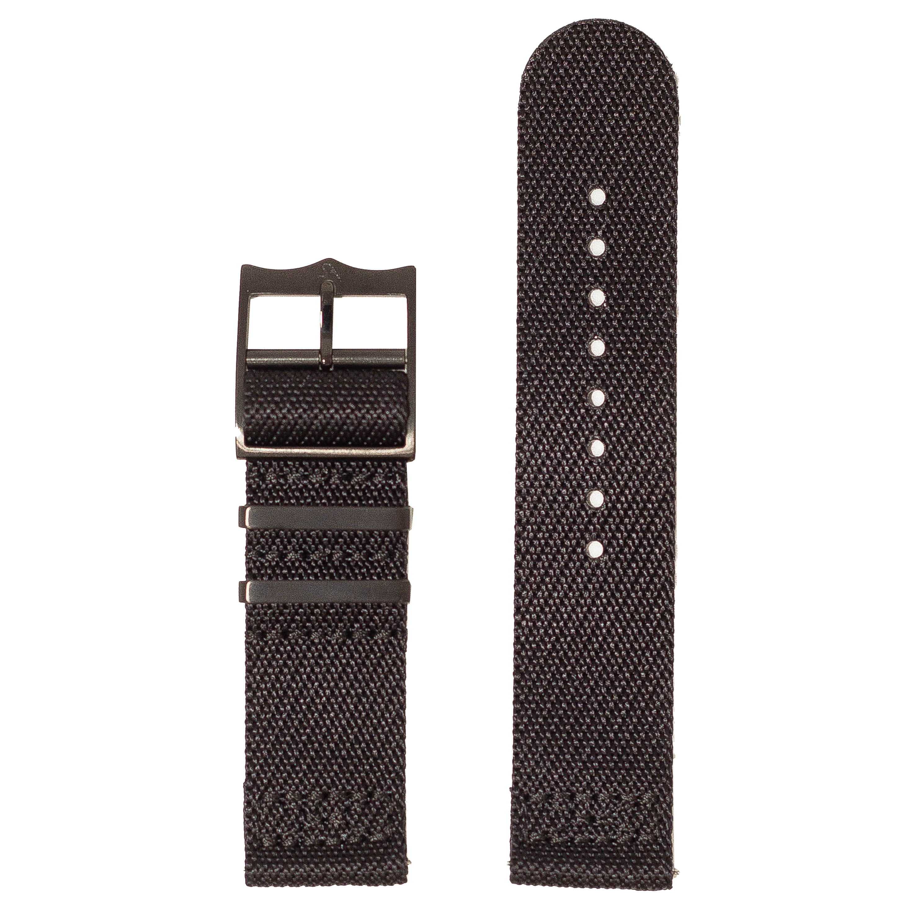 [Fitbit Versa 3 & 4/Sense 1 & 2] Cross Militex - Stealth Black / Wheat [Black Hardware]