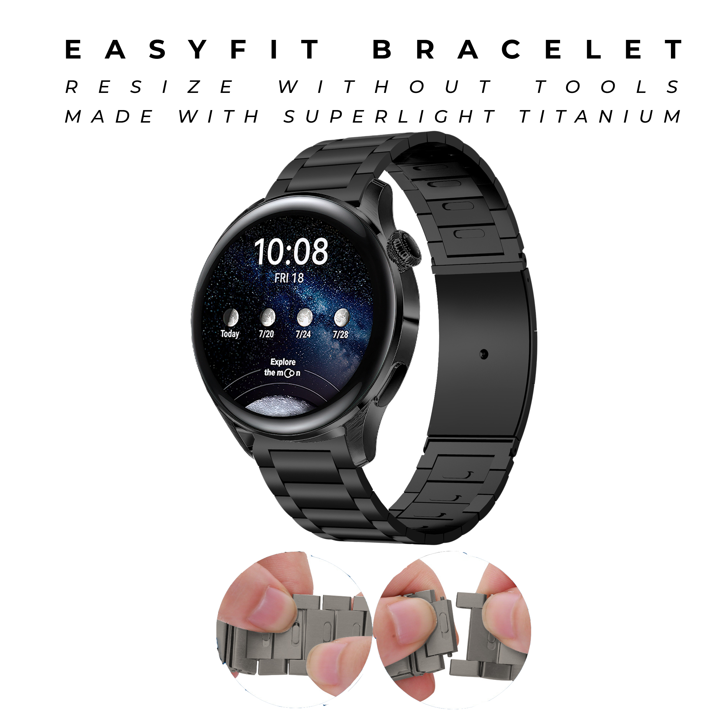 [Galaxy Watch 7 Ultra] EasyFit Bracelet - Black