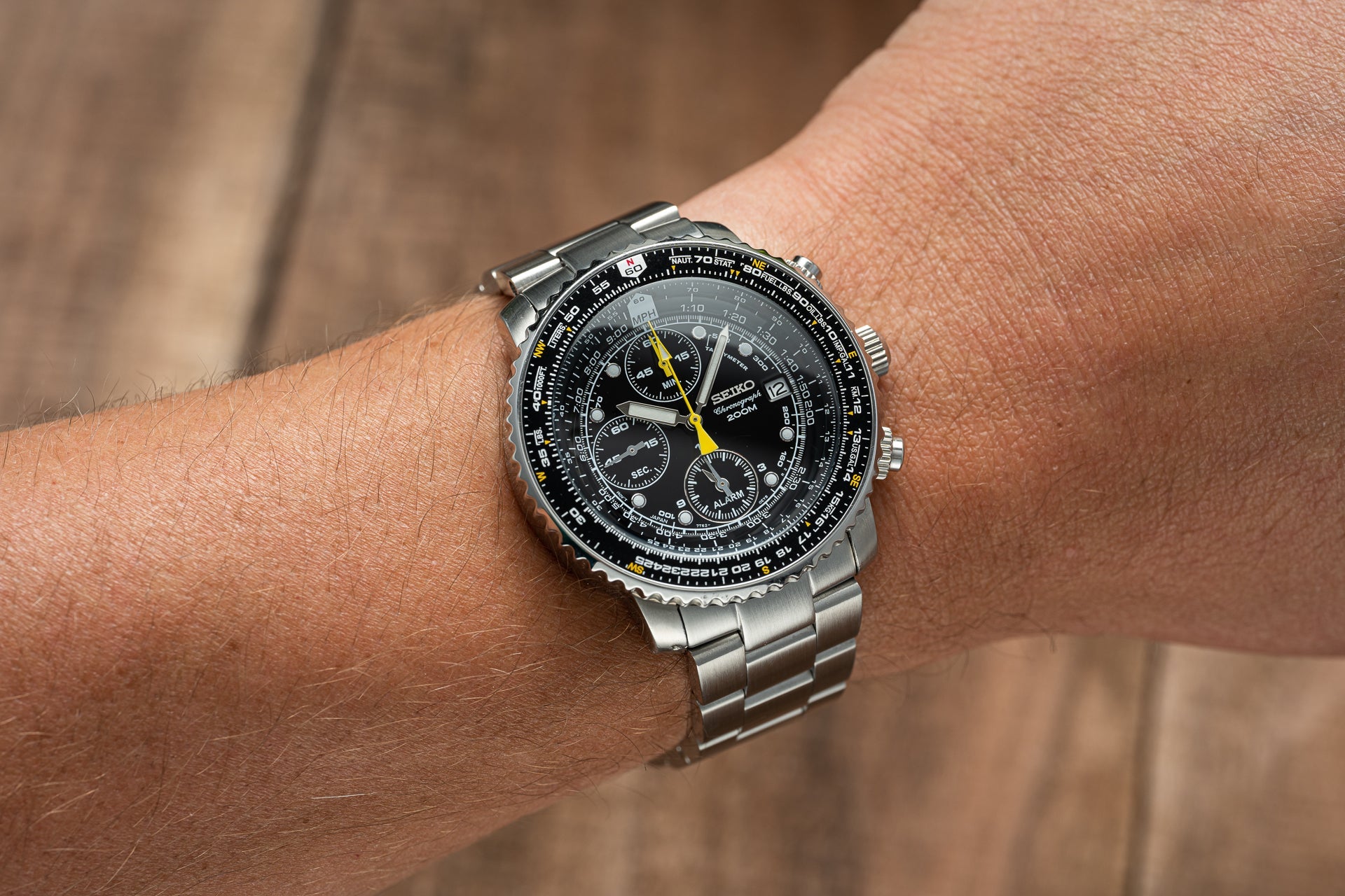 Uncle Senator Bracelet Seiko SNA411 Flightmaster