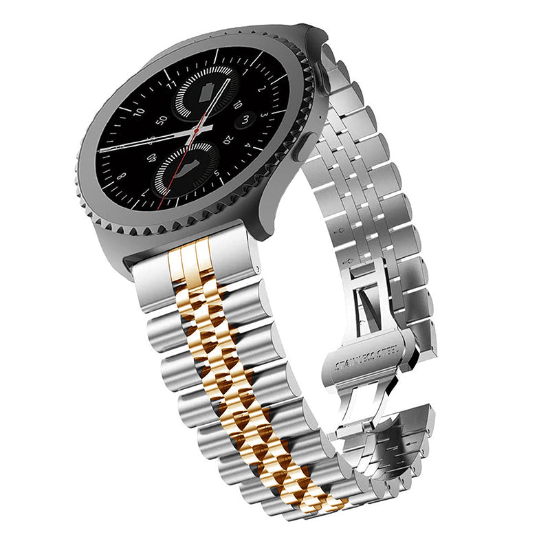 [Galaxy Watch 7 Ultra] Jubilee Bracelet - Silver/Rose Gold
