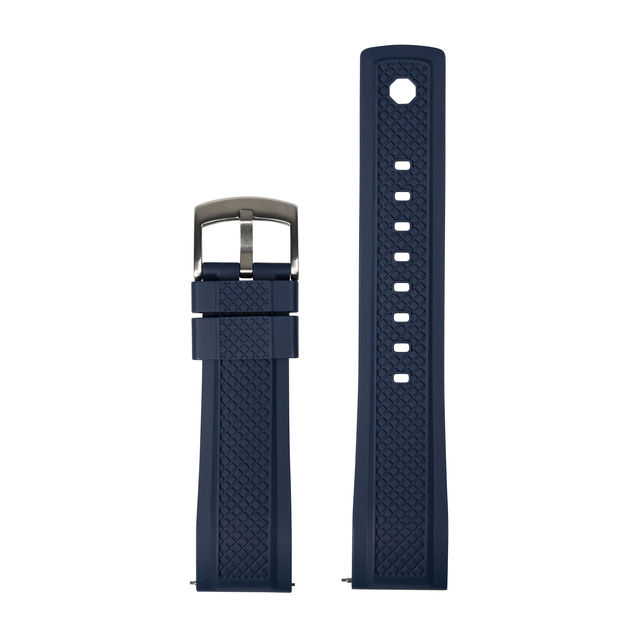 [Galaxy Watch 7 Ultra] GridLock FKM Rubber - Navy Blue