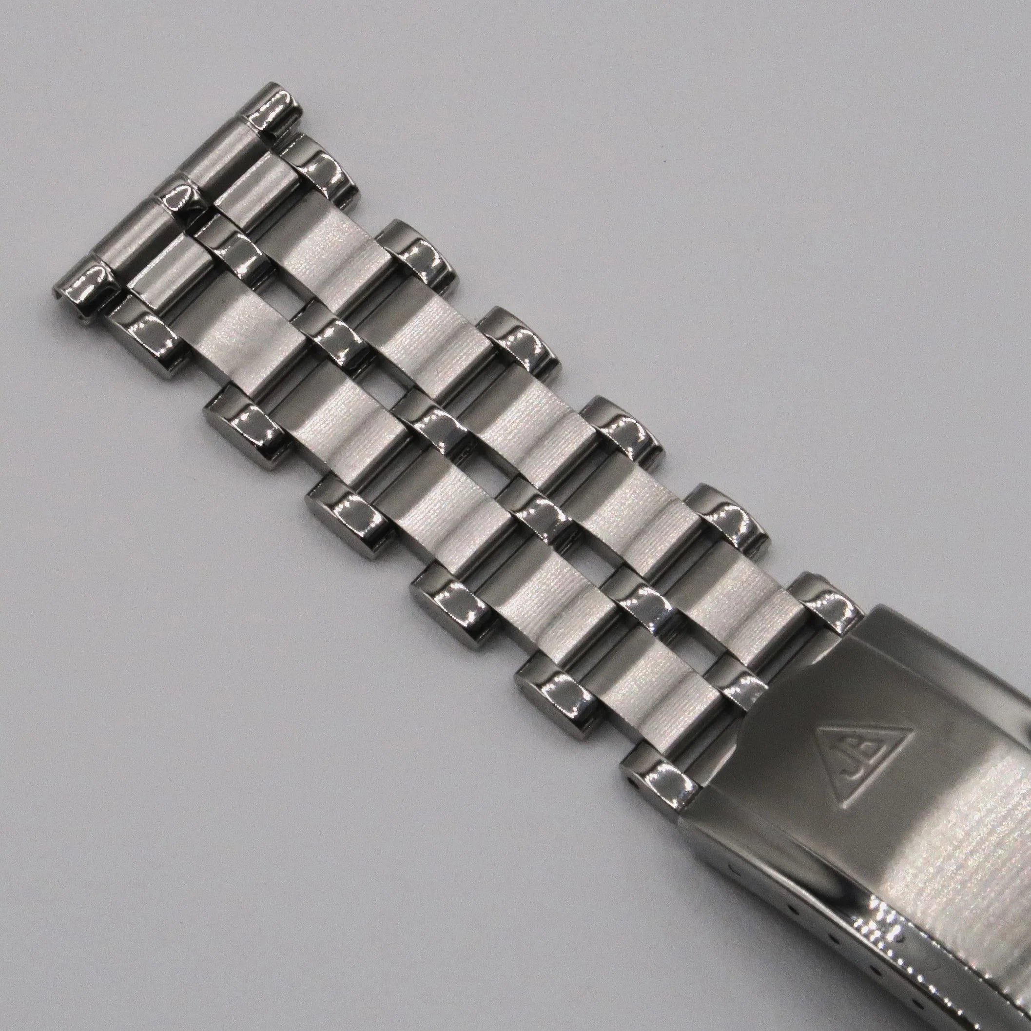 [Forstner] 5-Row Beads of Rice Stainless Steel Watch Bracelet