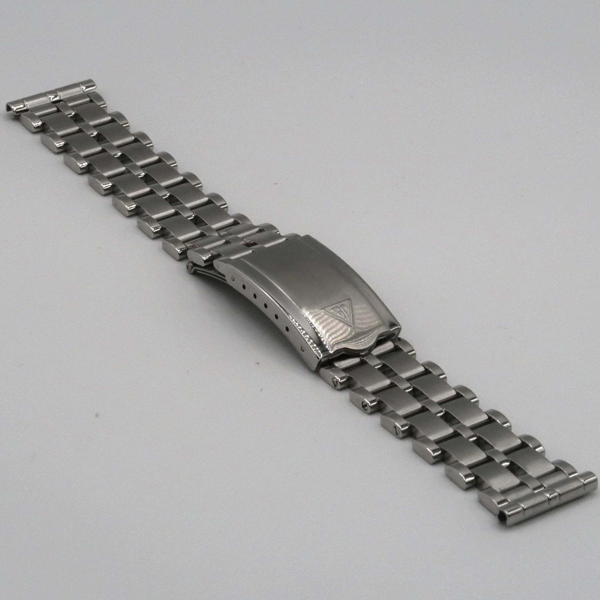 [Forstner] 5-Row Beads of Rice Stainless Steel Watch Bracelet