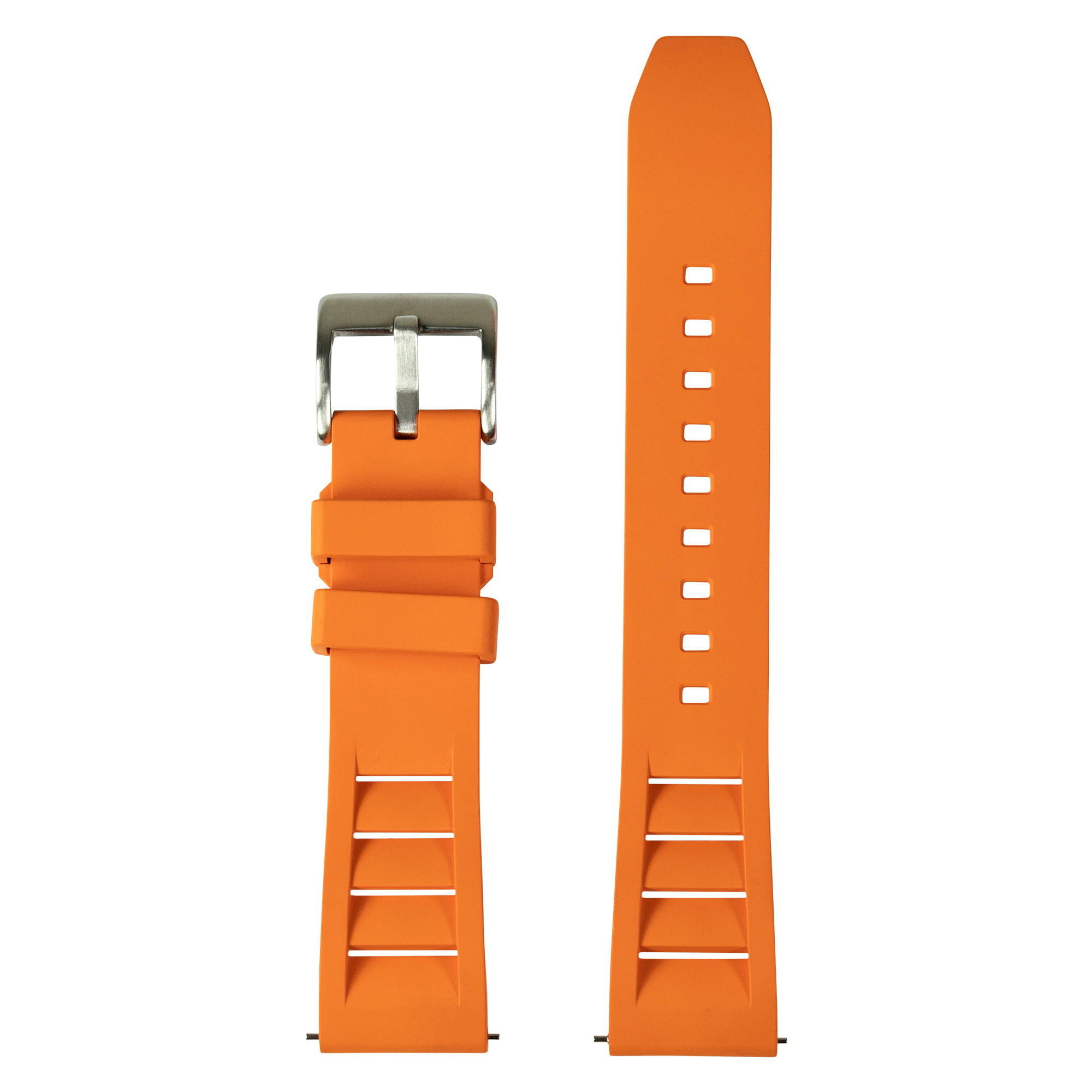 [Galaxy Watch 7 Ultra] Shark Fin FKM Rubber - Orange