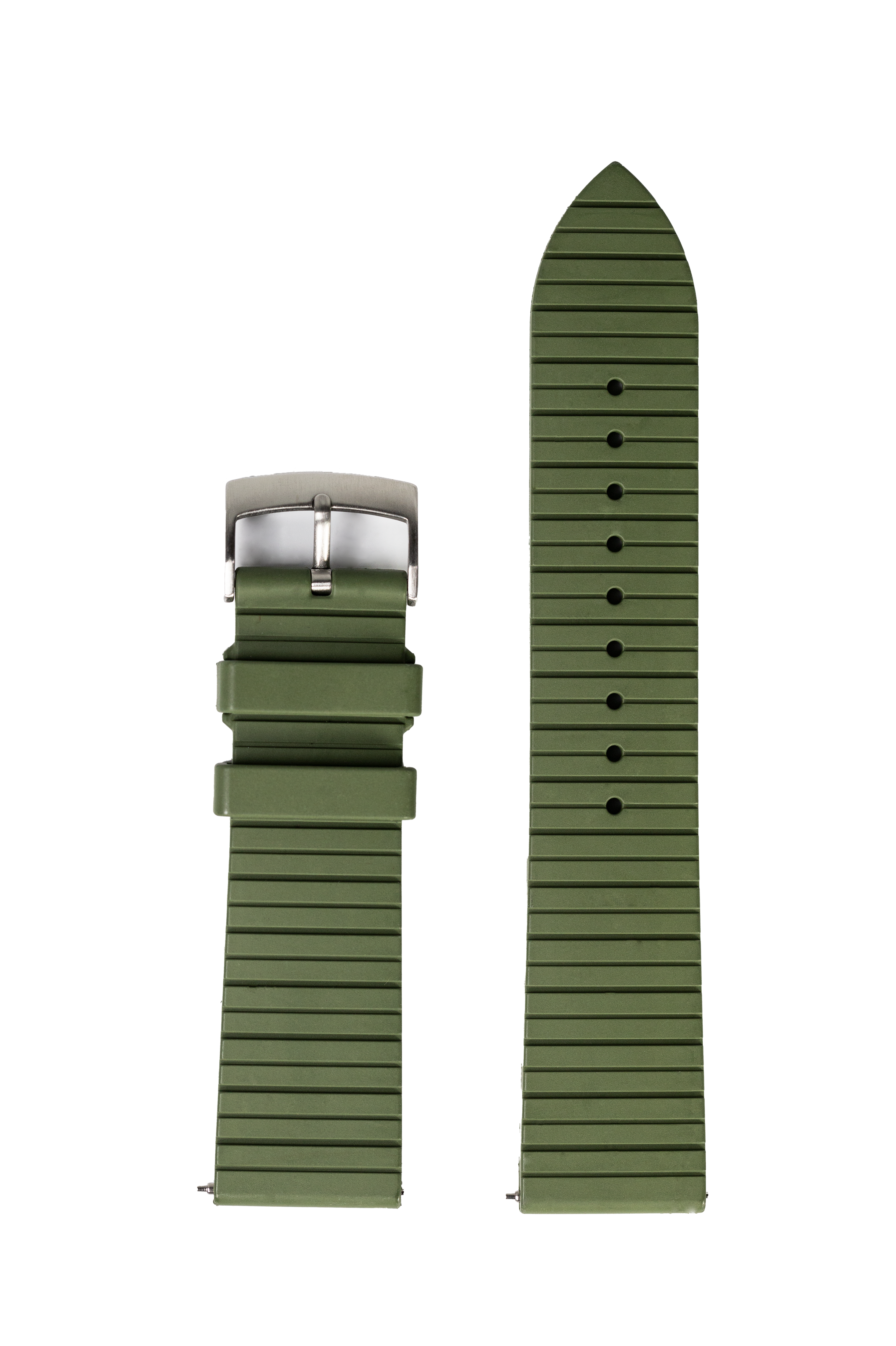 [Galaxy Watch 7 Ultra] King Panelarc FKM Rubber - Army Green