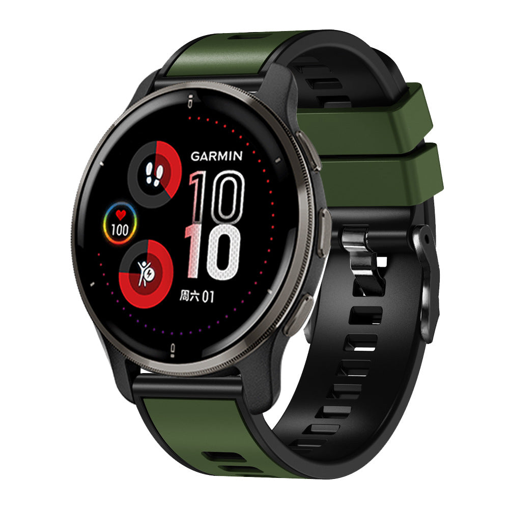 [Galaxy Watch 7 Ultra] Two Tone Silicone with Black Hardware