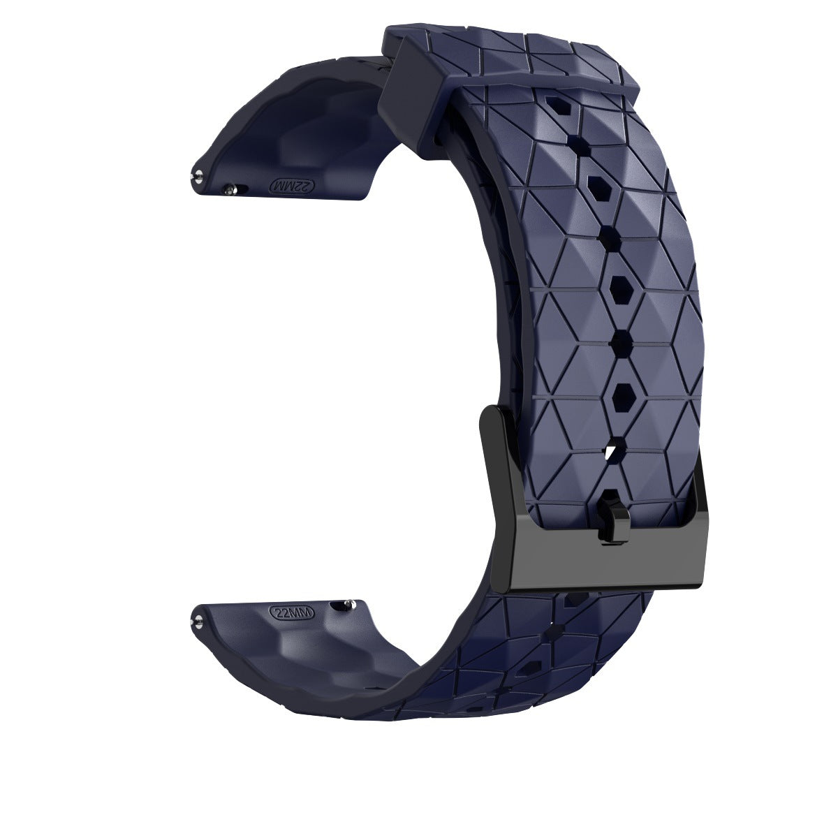 [Fitbit Versa 3 & 4/Sense 1 & 2] Prism Silicone [Black Hardware]