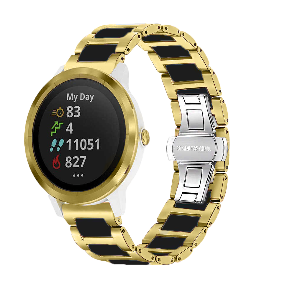 [Galaxy Watch 7 Ultra] Ceramic Steel Bracelet - Gold / Black