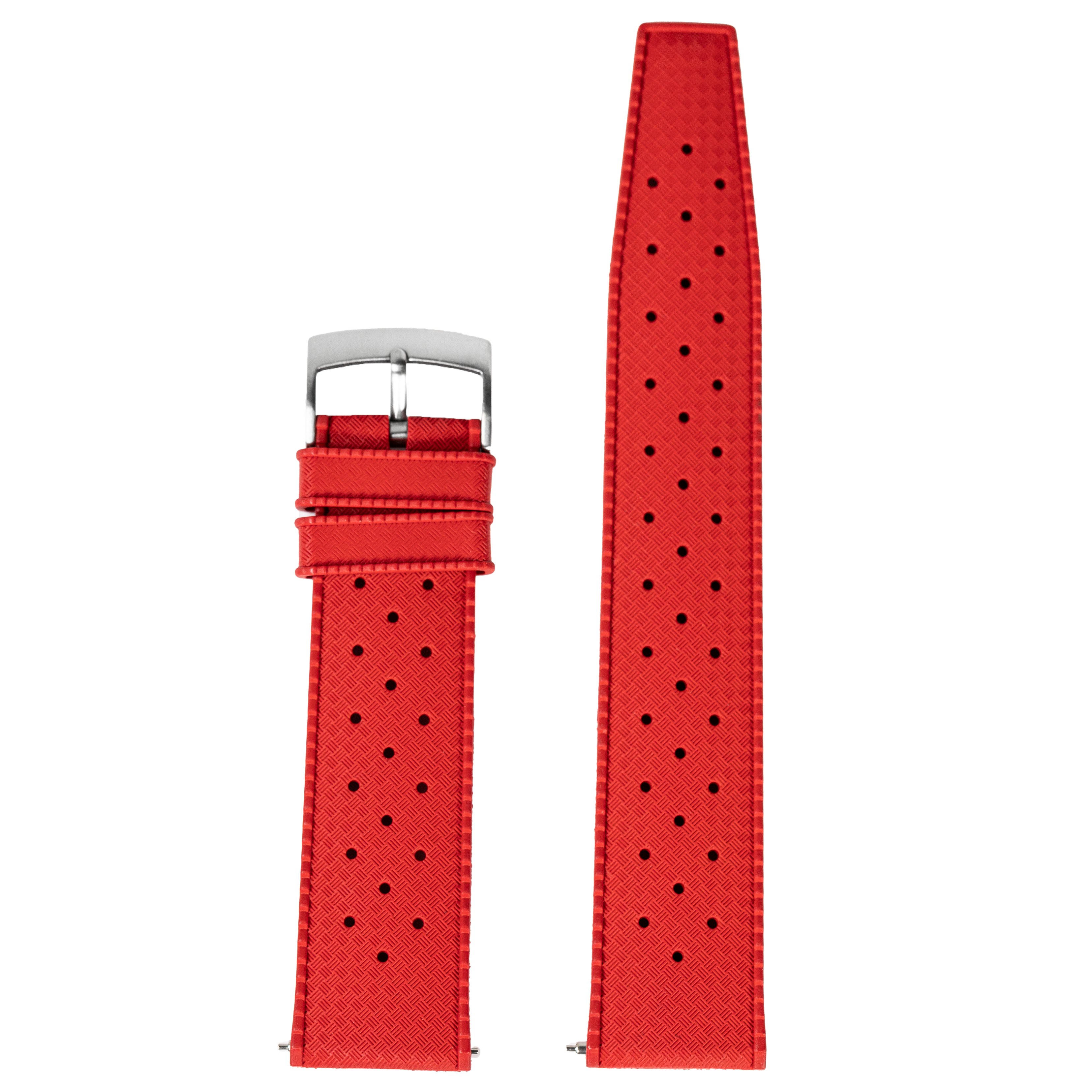 [Apple Watch] King Tropic FKM Rubber - Red