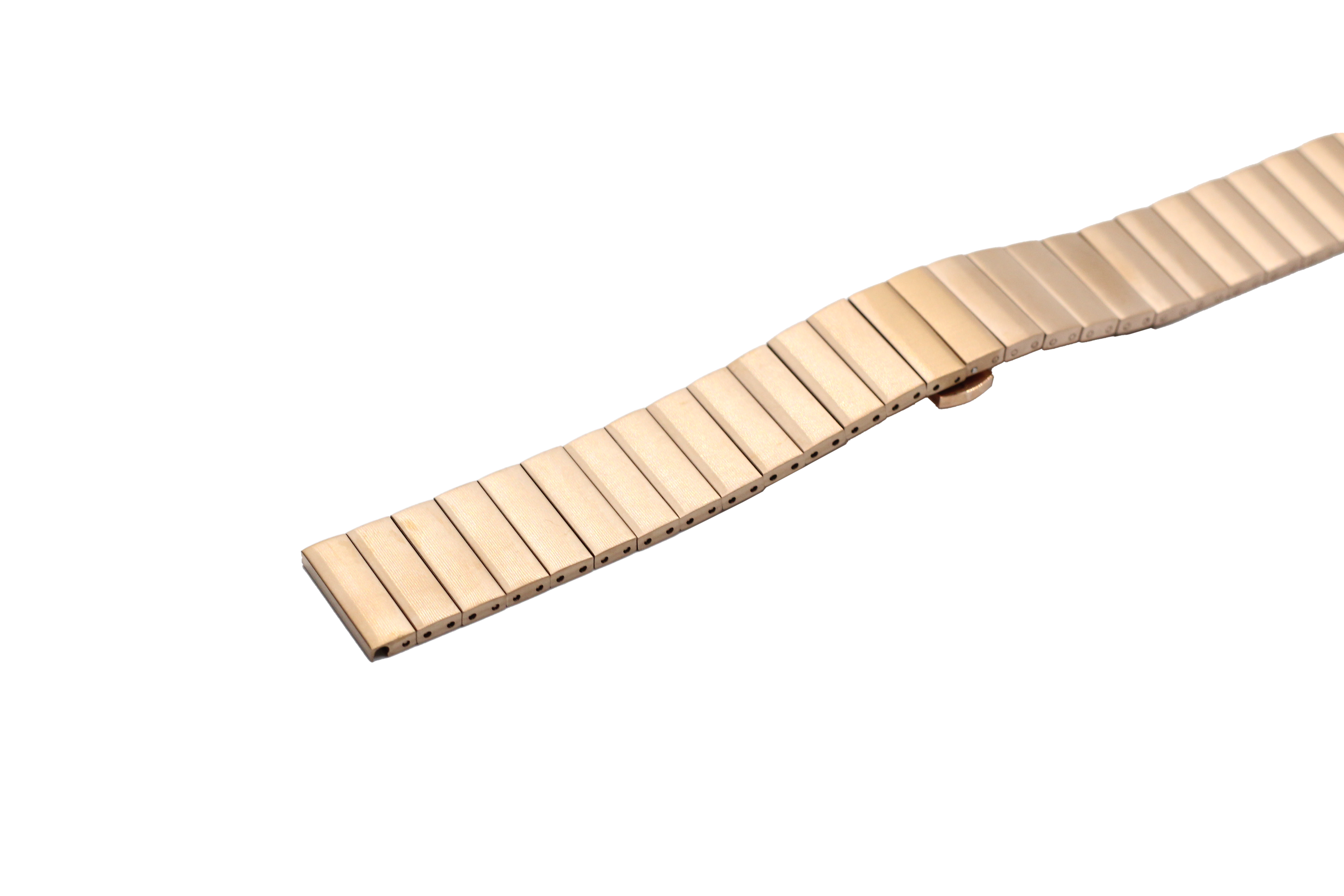[Galaxy Watch 7 Ultra] Steel Bracelet (Rose Gold) - Deployment Clasp 3