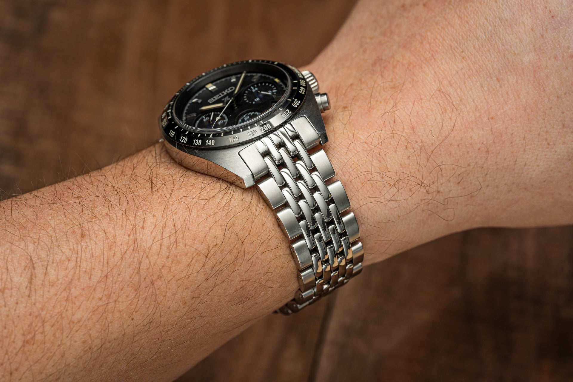 [Uncle] Beads of Rice Bracelet (Seiko SSC Speedtimer)