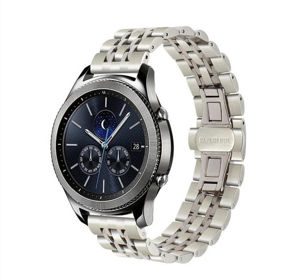 [Galaxy Watch 7 Ultra] Steel Bracelet (Silver) - Deployment Clasp 2