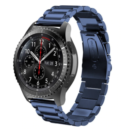 [Galaxy Watch 7 Ultra] Steel Bracelet with Deployant Clasp - Night Blue