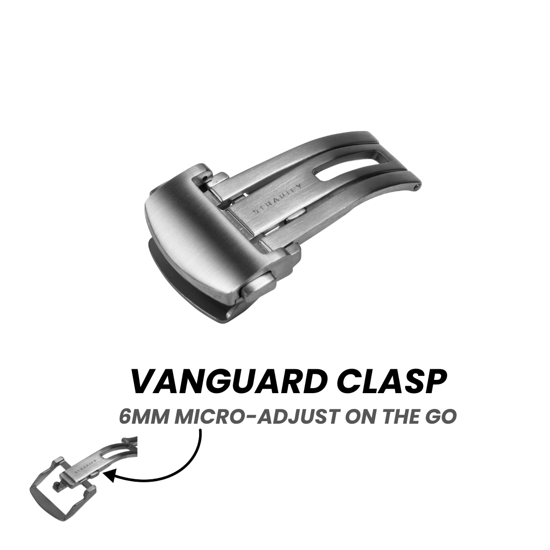 Vanguard Deployant Clasp with On-The-Fly Microadjustment