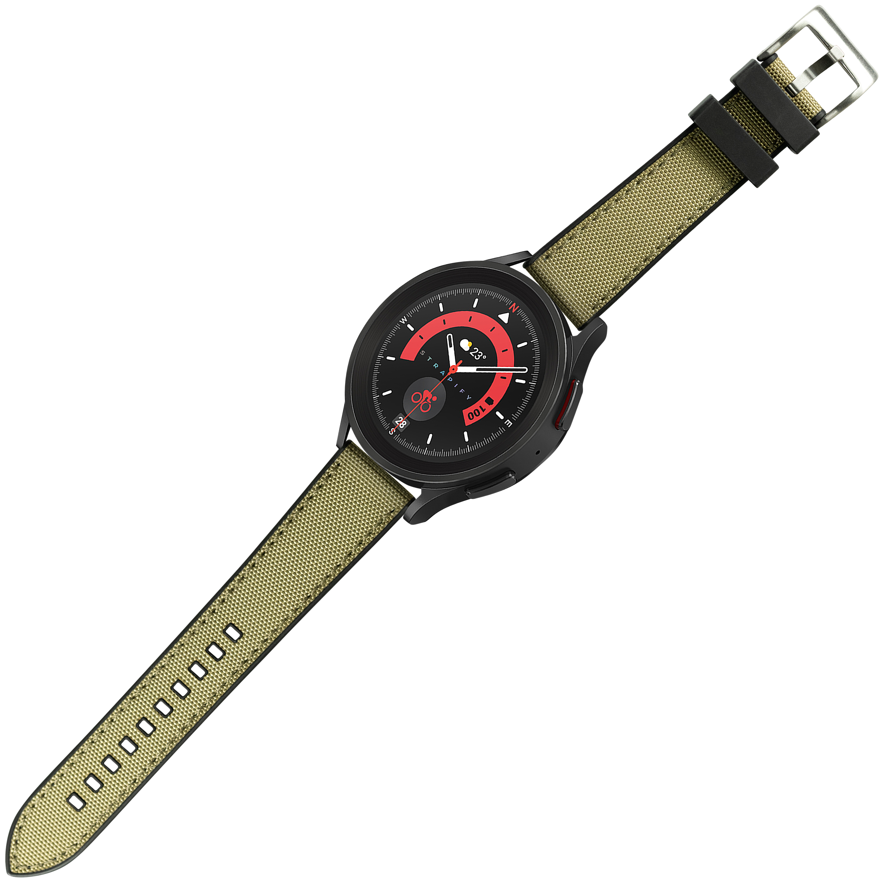 [Galaxy Watch 7 Ultra] Sailcloth & FKM Rubber Hybrid