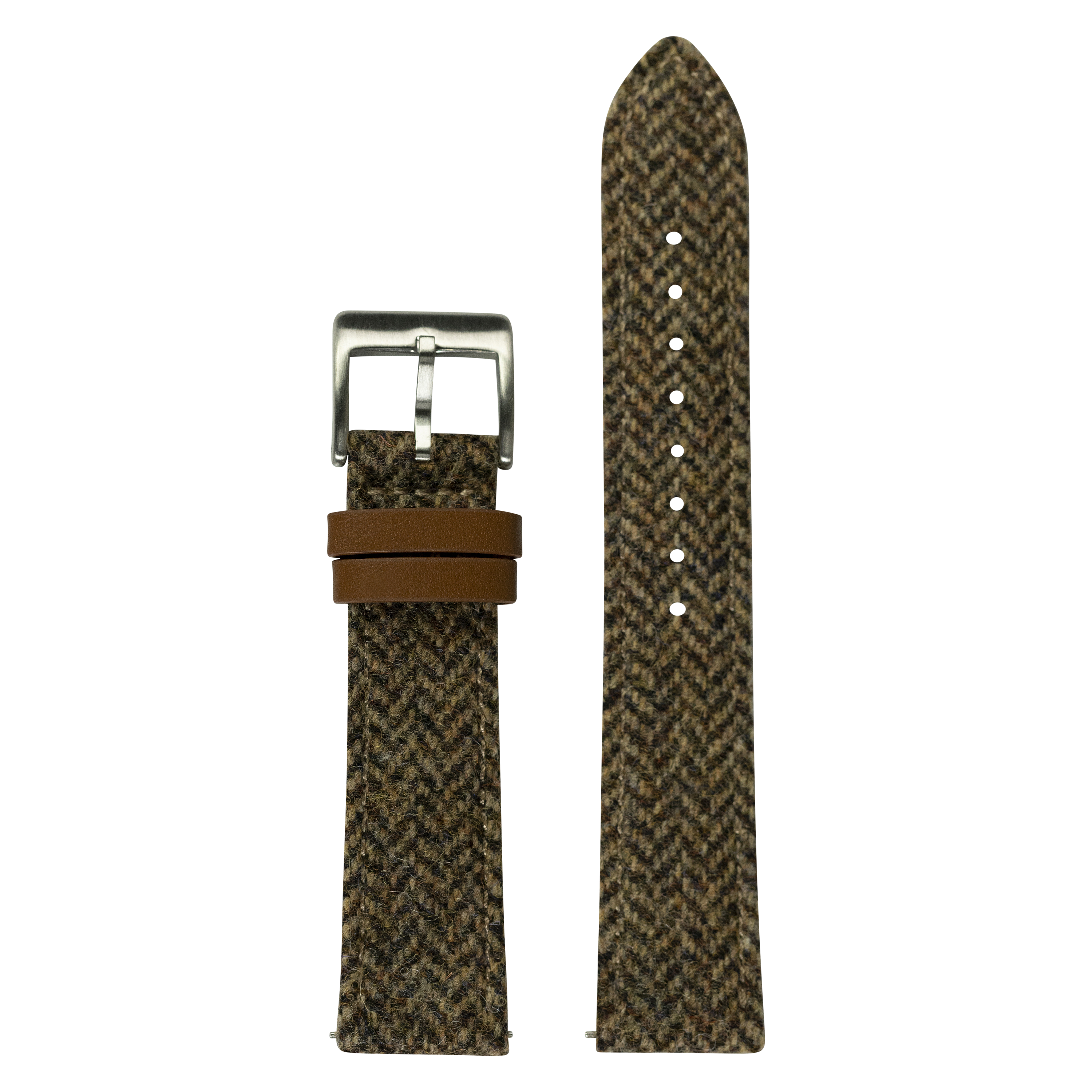 [Apple Watch] Harris Tweed® Herringbone - Dark Brown