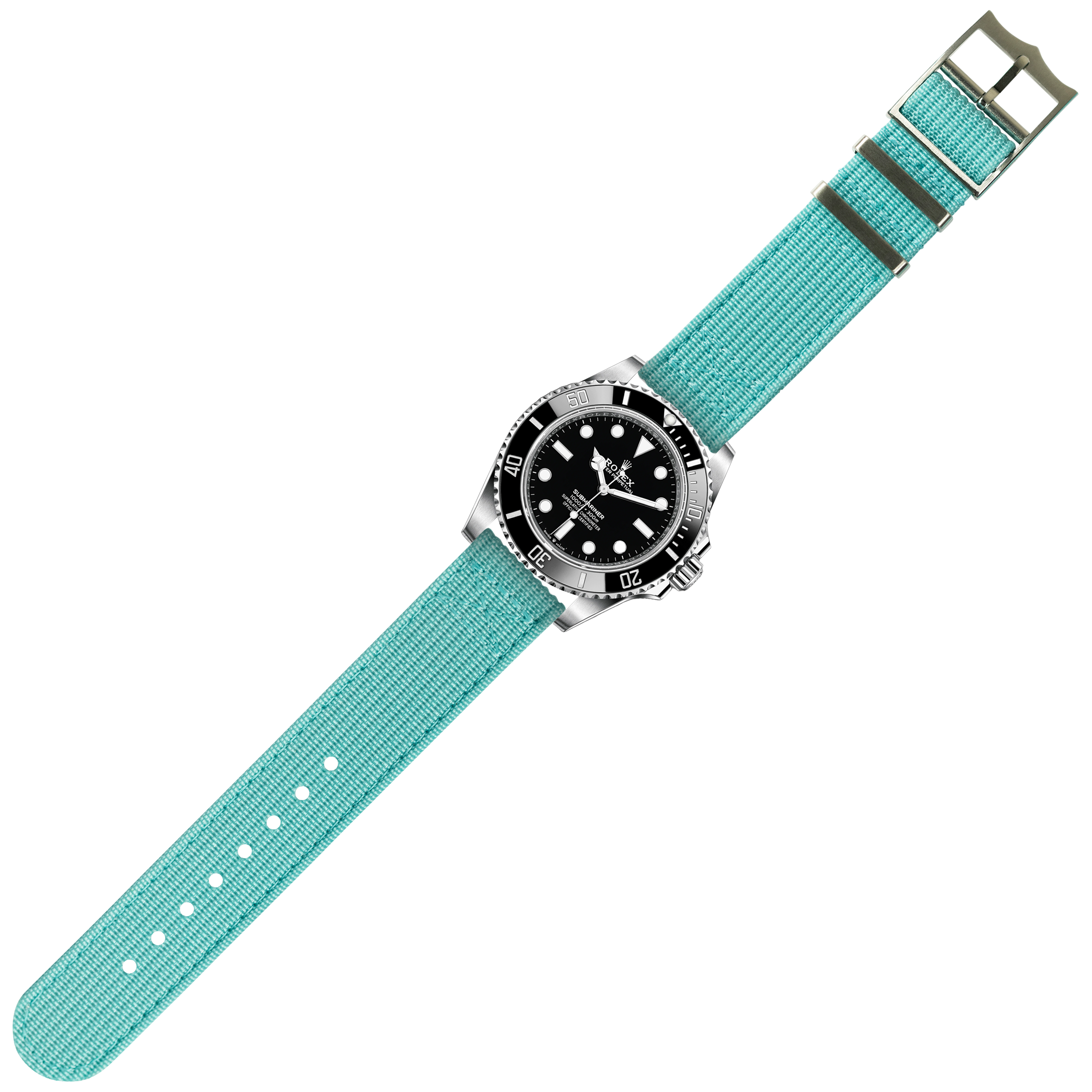 [Fitbit Versa 3 & 4/Sense 1 & 2] Alpha Militex - Tiffany Blue