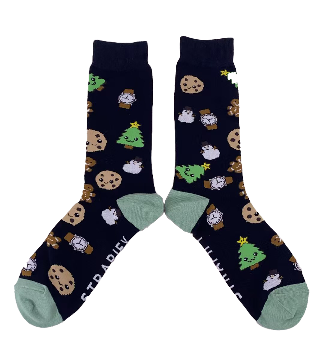 Retro Christmas Socks