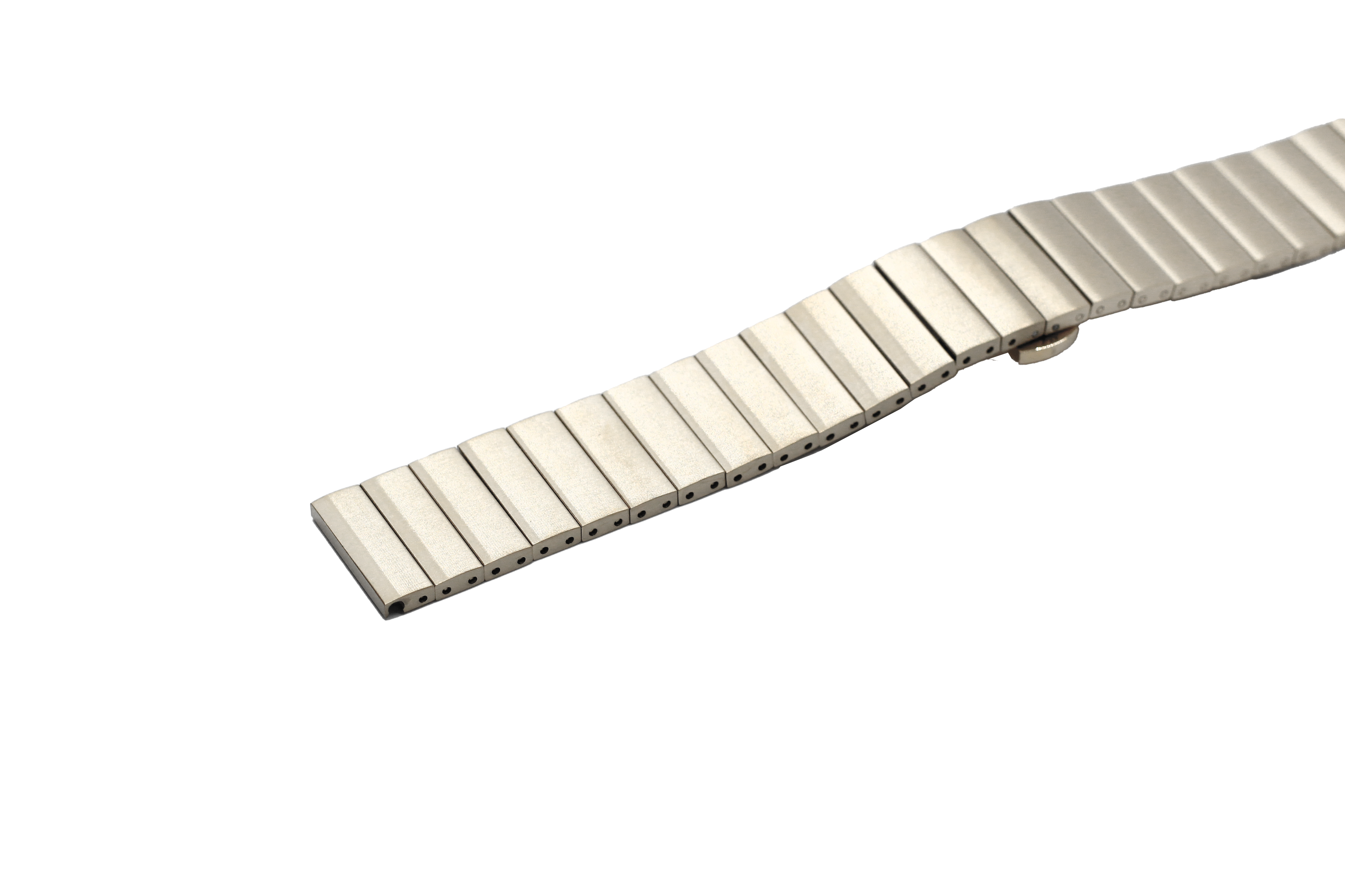 [Galaxy Watch 7 Ultra] Steel Bracelet (Silver) - Deployment Clasp 3