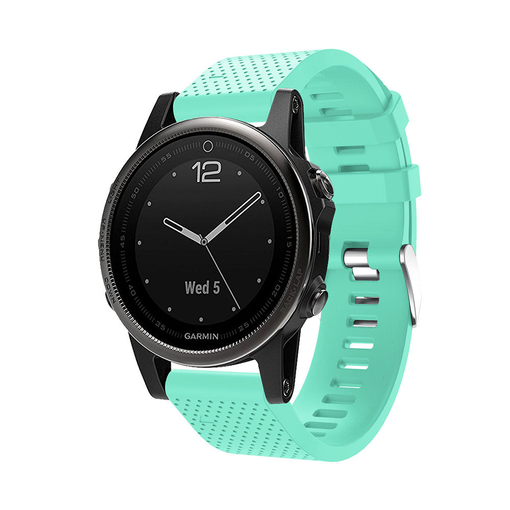 [QuickFit 20mm] Original Silicone 3 with Silver Hardware