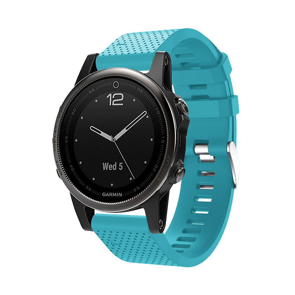 [QuickFit 20mm] Original Silicone 3 with Silver Hardware