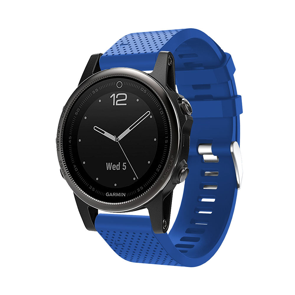 [QuickFit 20mm] Original Silicone 3 with Silver Hardware