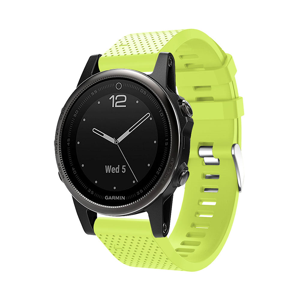 [QuickFit 20mm] Original Silicone 3 with Silver Hardware