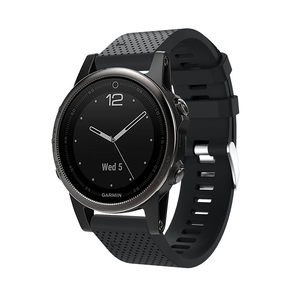 [QuickFit 20mm] Original Silicone 3 with Silver Hardware