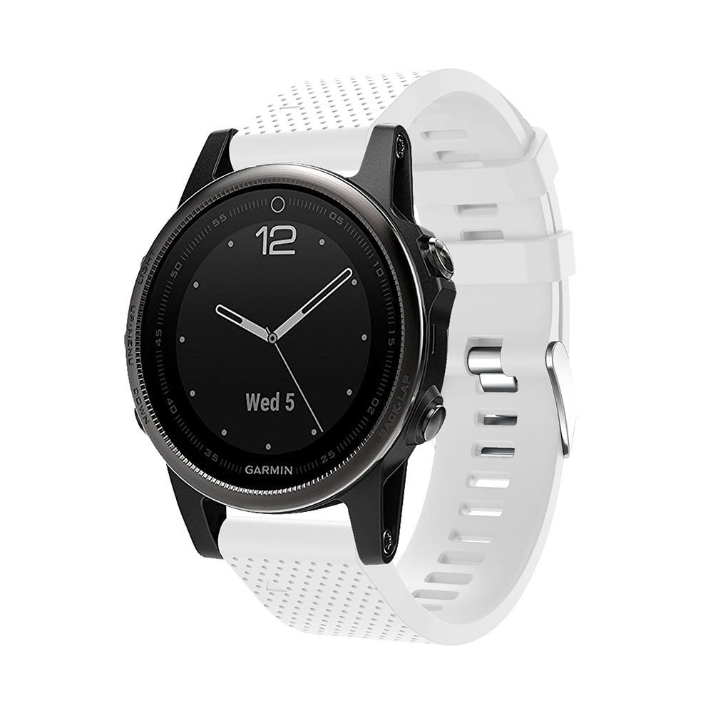 [QuickFit 20mm] Original Silicone 3 with Silver Hardware