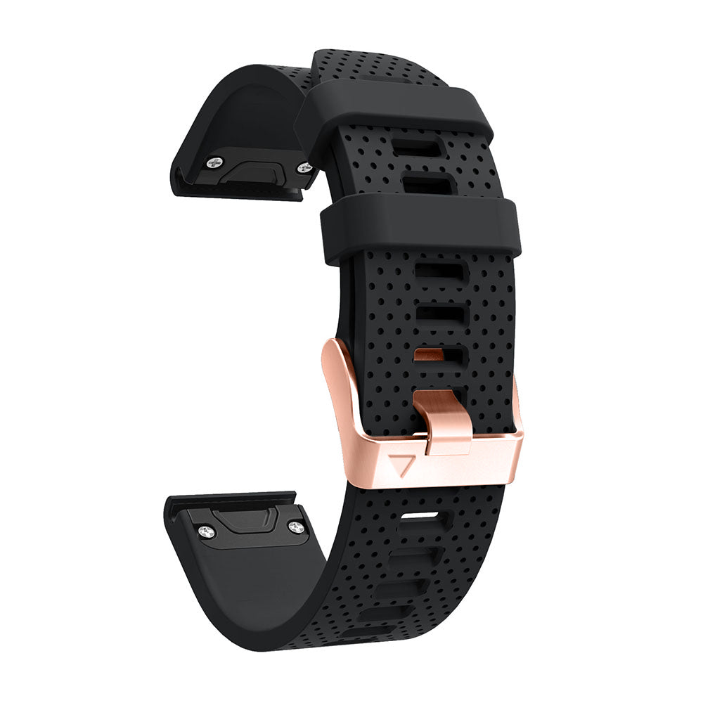 [QuickFit 20mm] Original Silicone 3 with Rose Gold Hardware