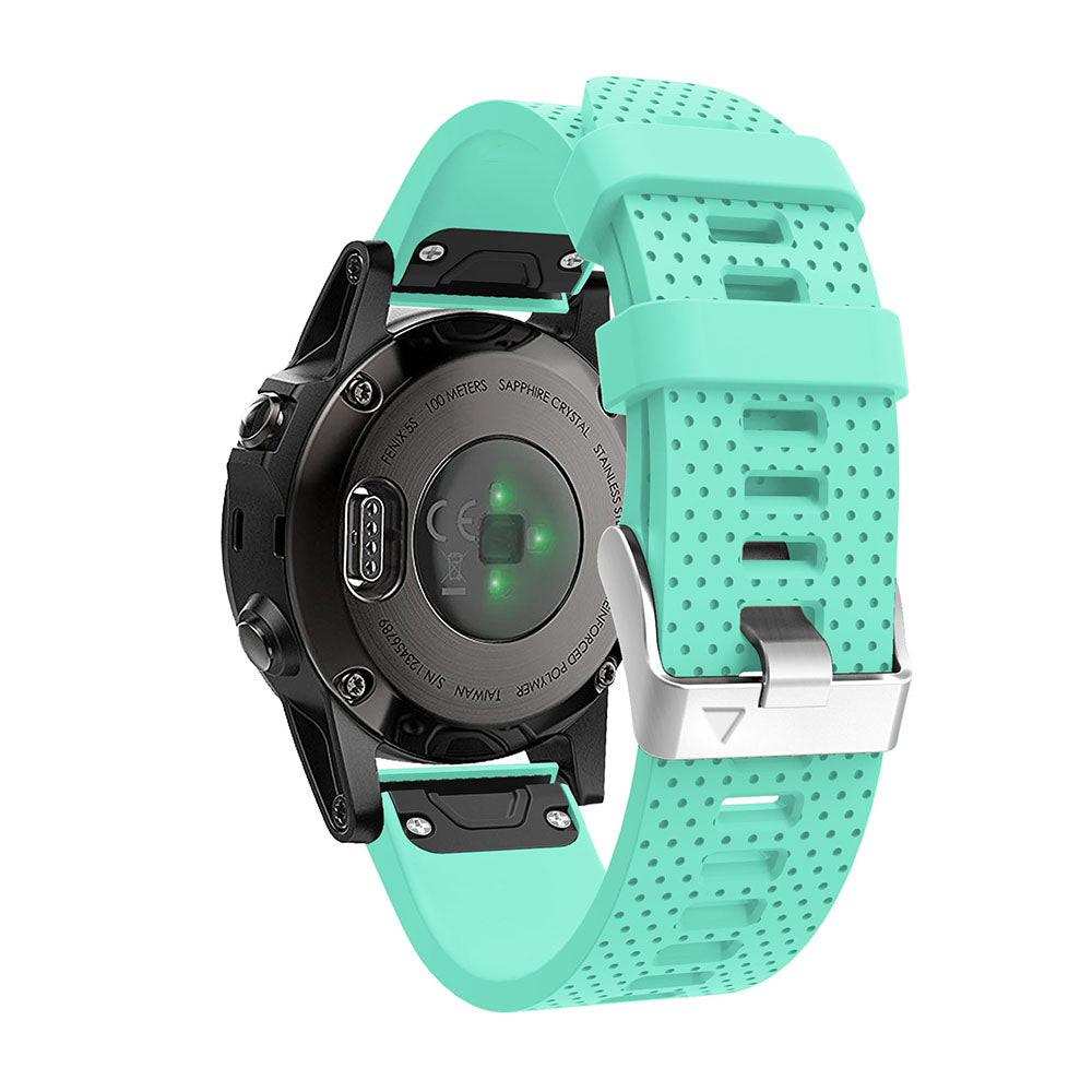 [QuickFit 20mm] Original Silicone 3 with Silver Hardware