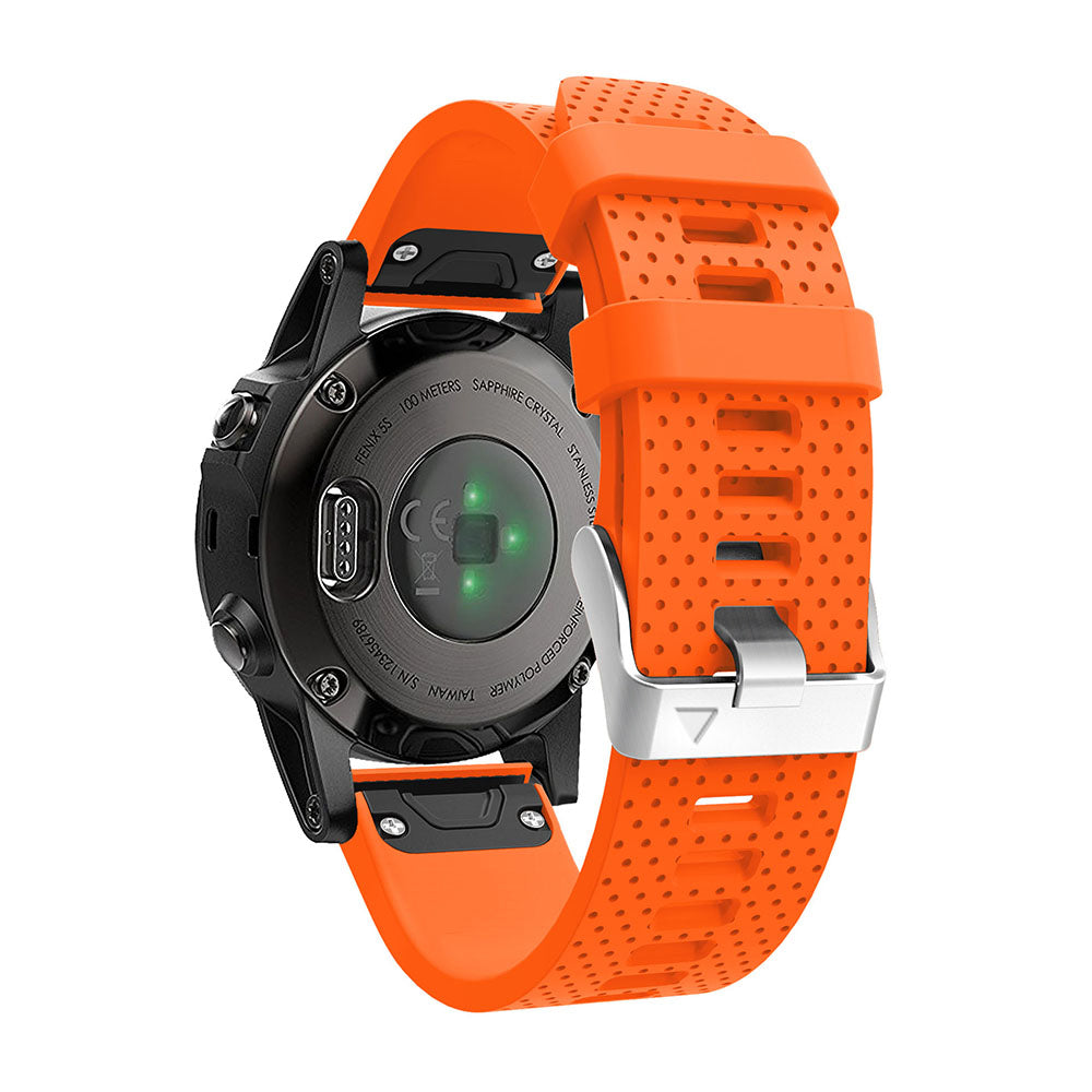 [QuickFit 20mm] Original Silicone 3 with Silver Hardware