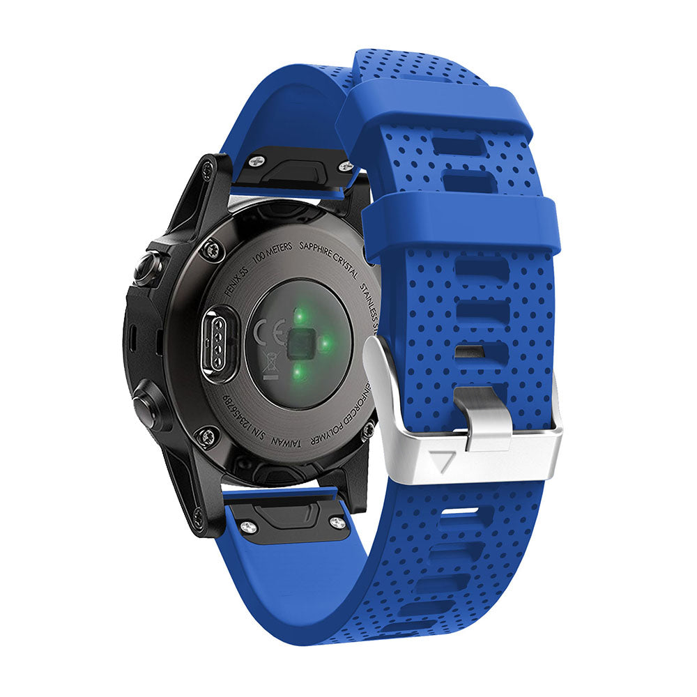 [QuickFit 20mm] Original Silicone 3 with Silver Hardware