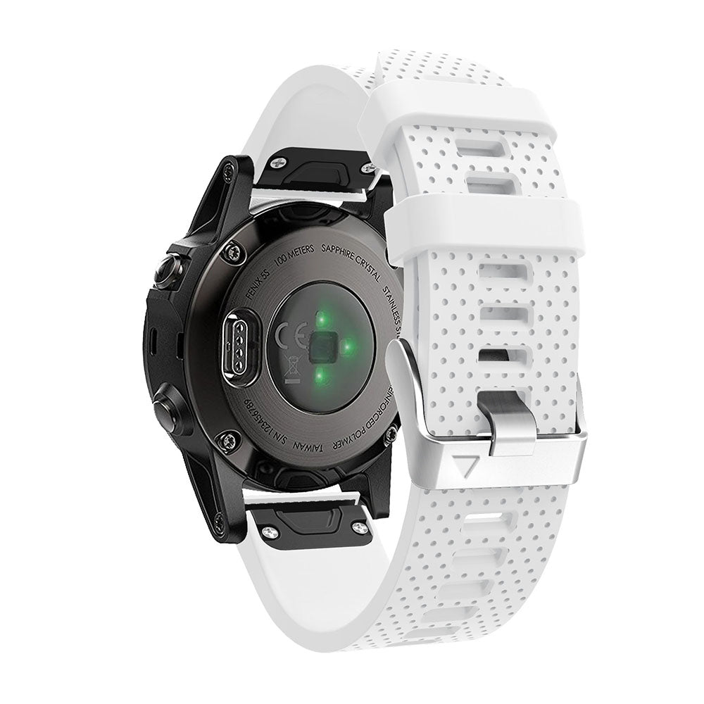 [QuickFit 20mm] Original Silicone 3 with Silver Hardware